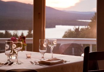 Dining at Lodge At Moosehead Lake