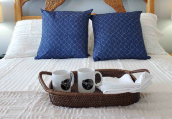 Drink served in bed