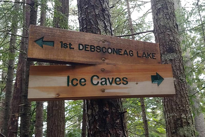 Debsconeag Ice Caves Trail